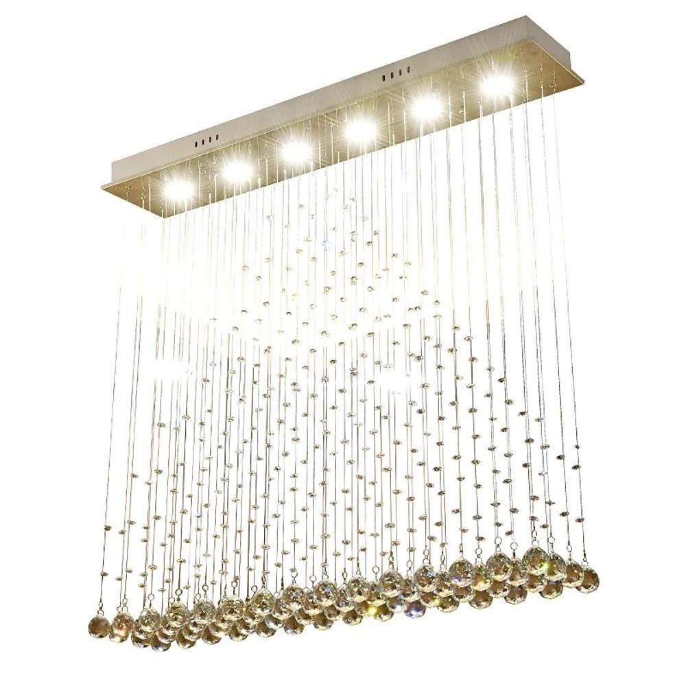 Crystal 5 W LED Modern Flush Mount Lighting Chandelier Pendant Light