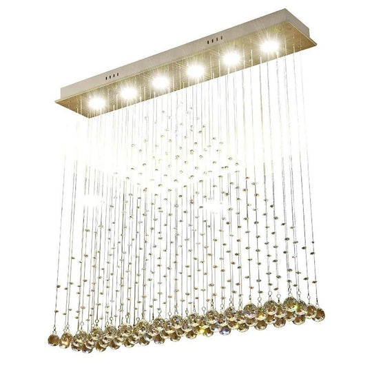 Crystal 5 W LED Modern Flush Mount Lighting Chandelier Pendant Light