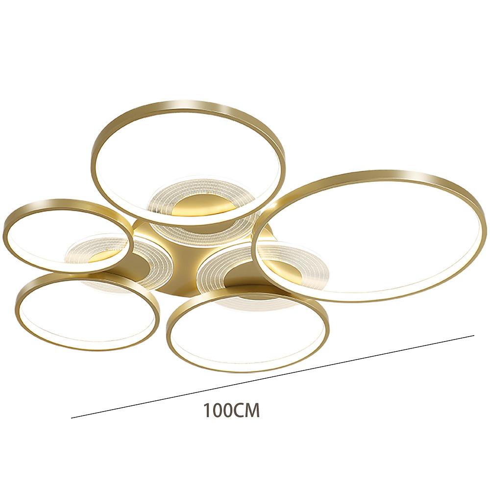 Circles LED Nordic Flush Mount Ceiling Light