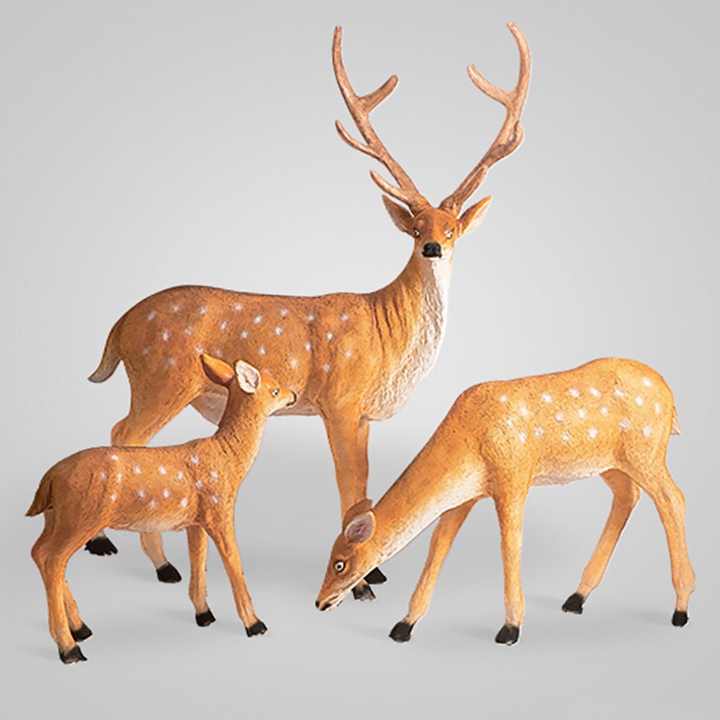 Imitation Deer Resin Outdoor Decorative Landscape Light