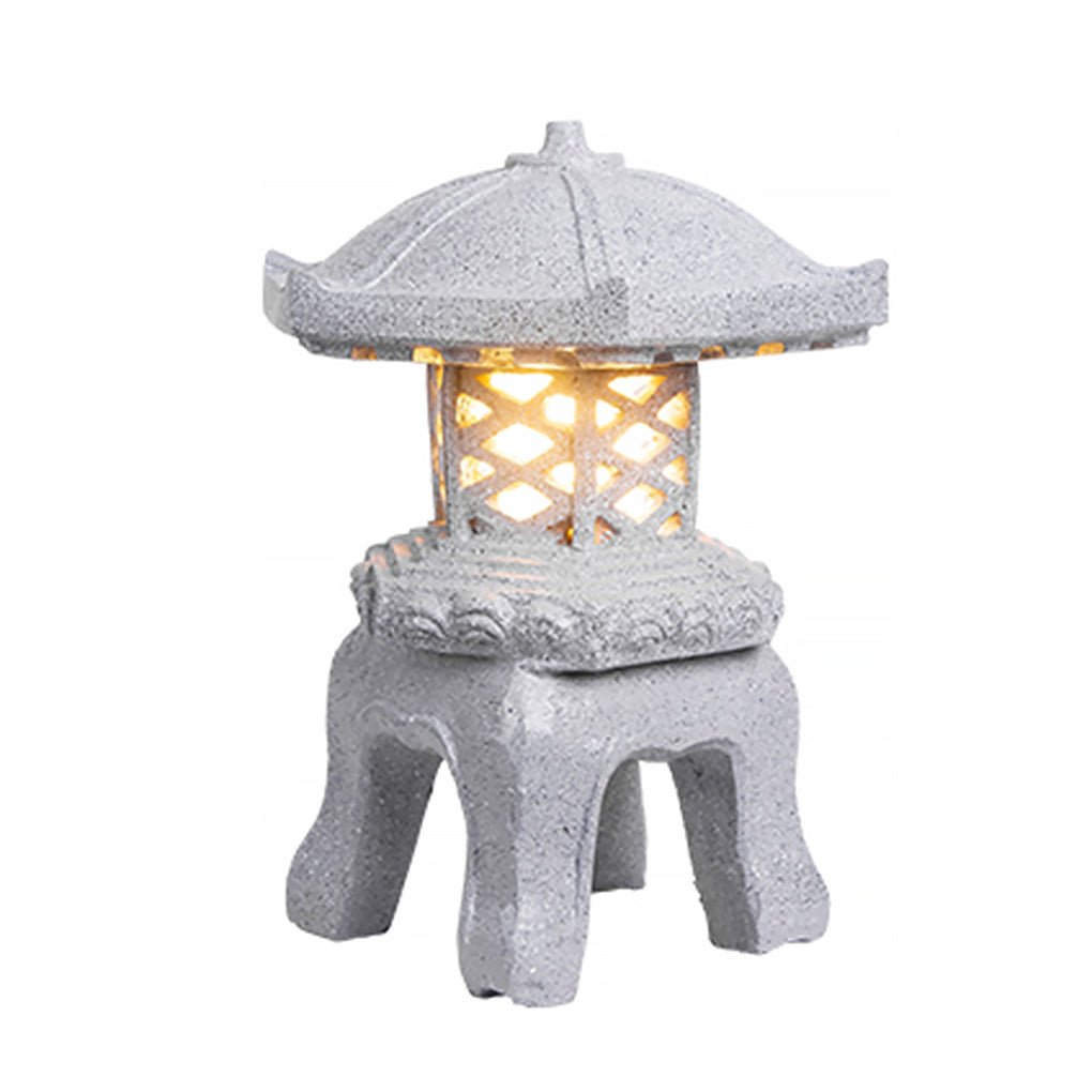 Rustic Imitation Stone Tower Outdoor Landscape Light