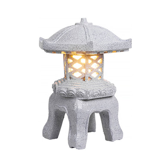 Rustic Imitation Stone Tower Outdoor Landscape Light