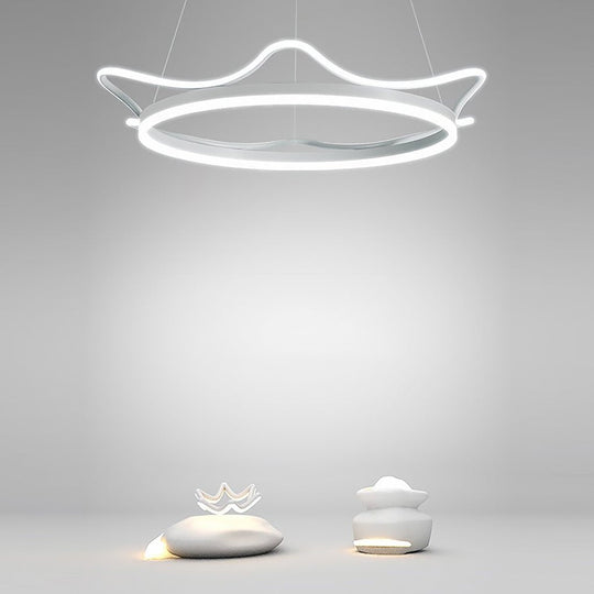 Imperial Crown Modern LED Chandelier with Remote Control