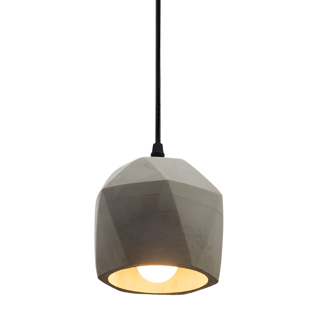 Industrial Style Cement Pendant Light