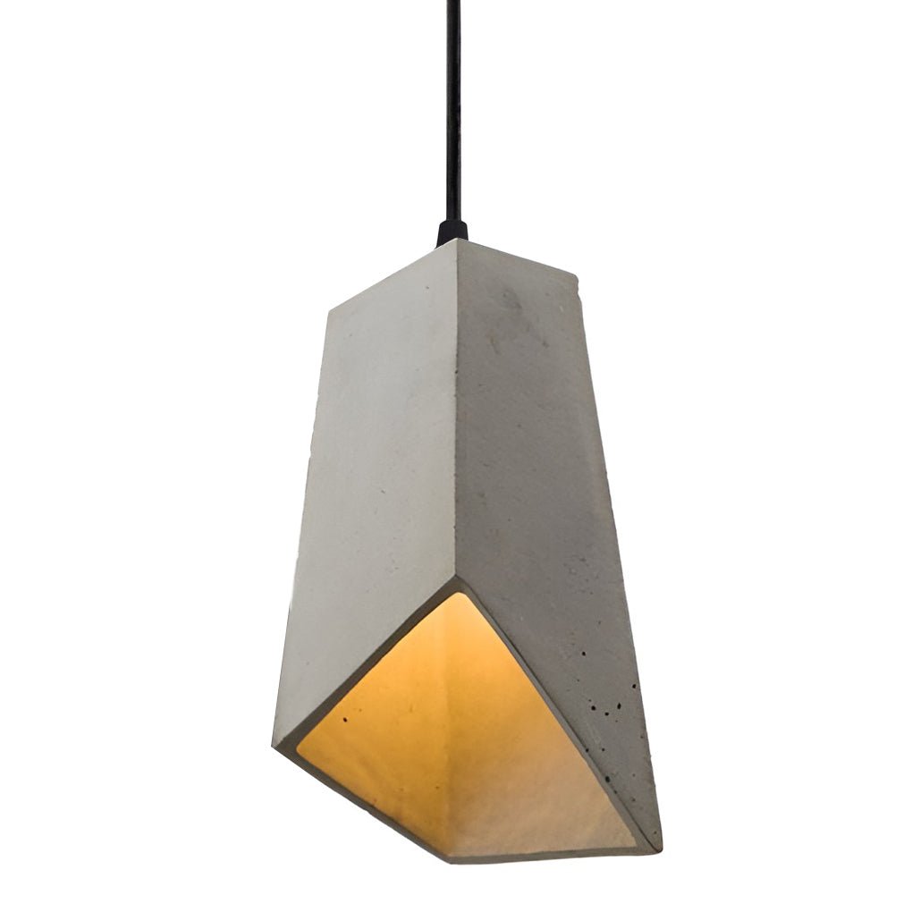 Industrial Style Cement Pendant Light