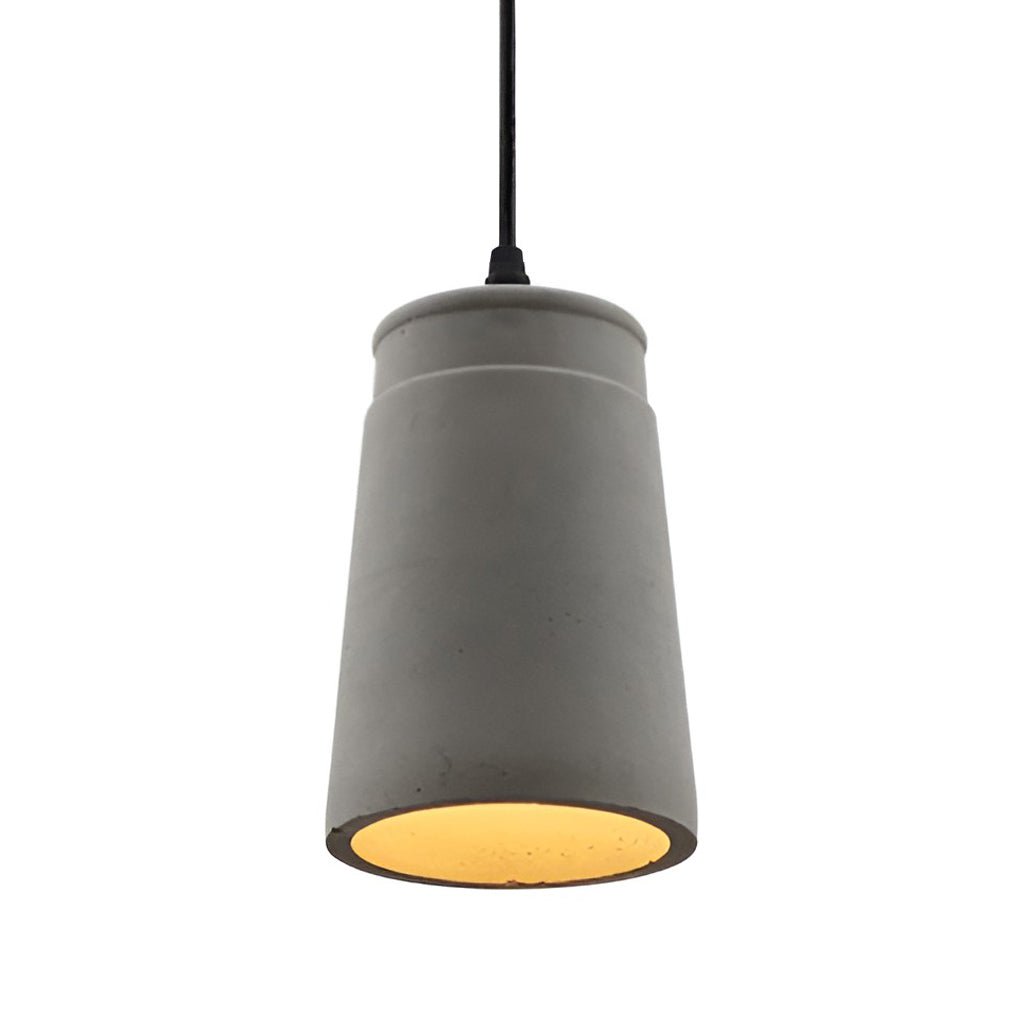 Industrial Style Cement Pendant Light