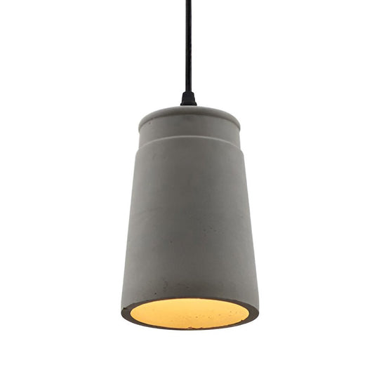 Industrial Style Cement Pendant Light