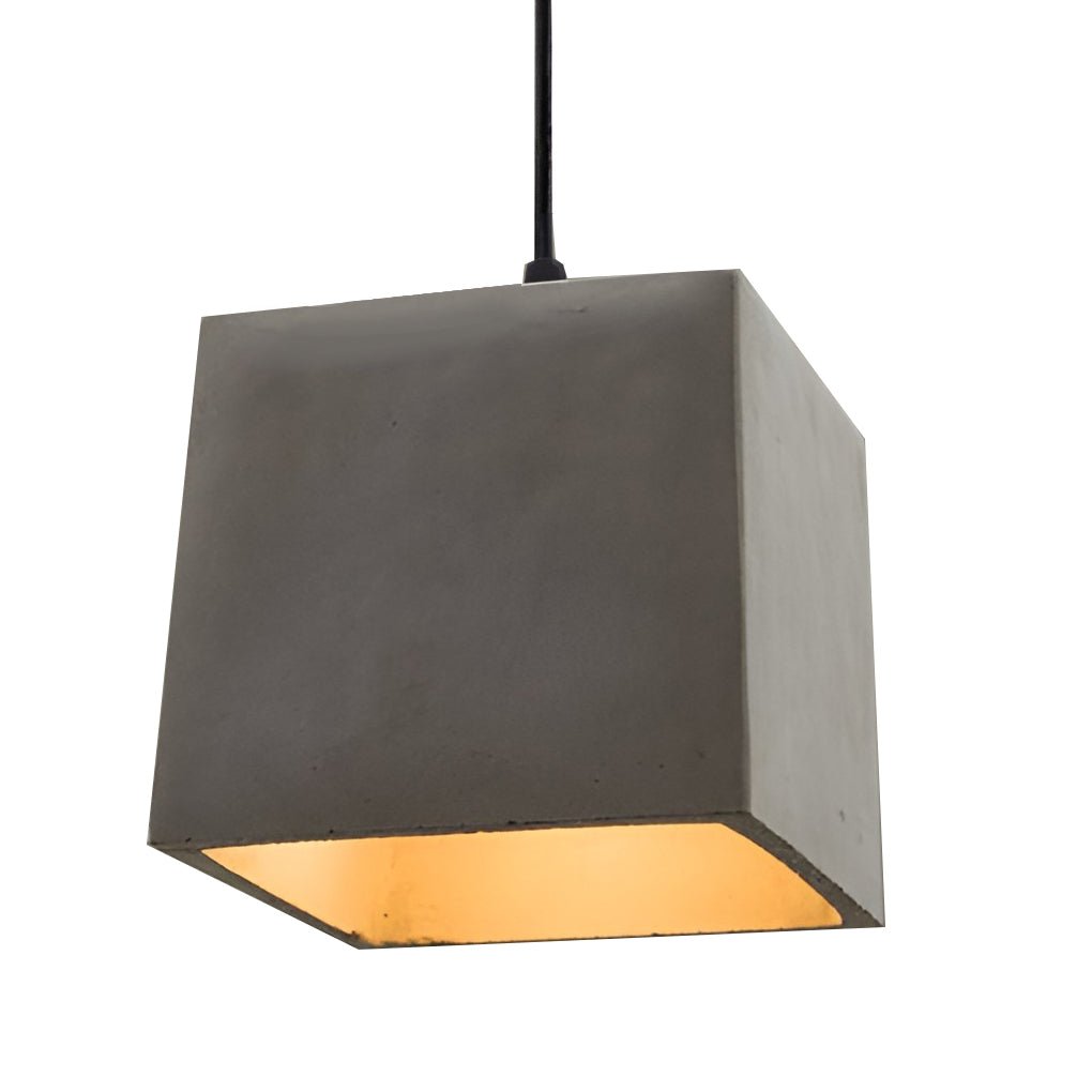 Industrial Style Cement Pendant Light