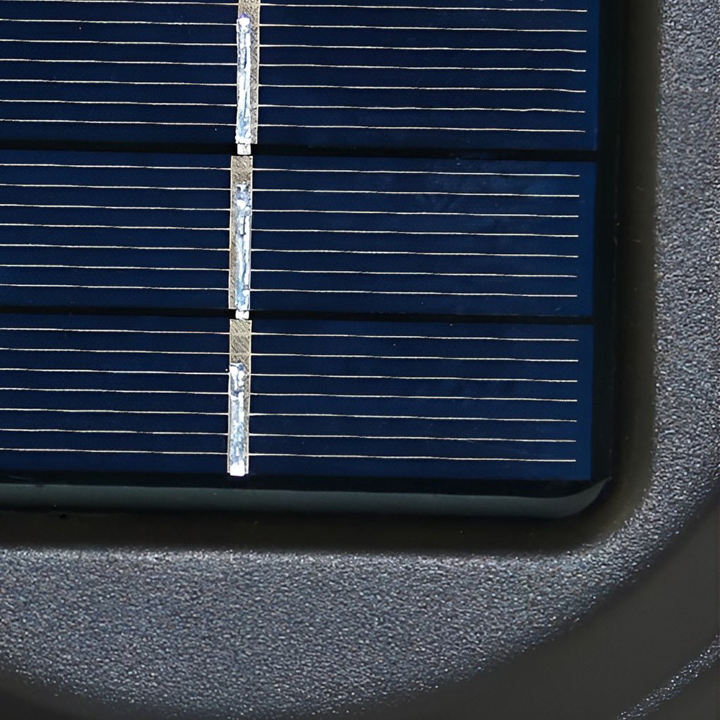 Industrial Style Solar Outdoor LED Wall Lamp