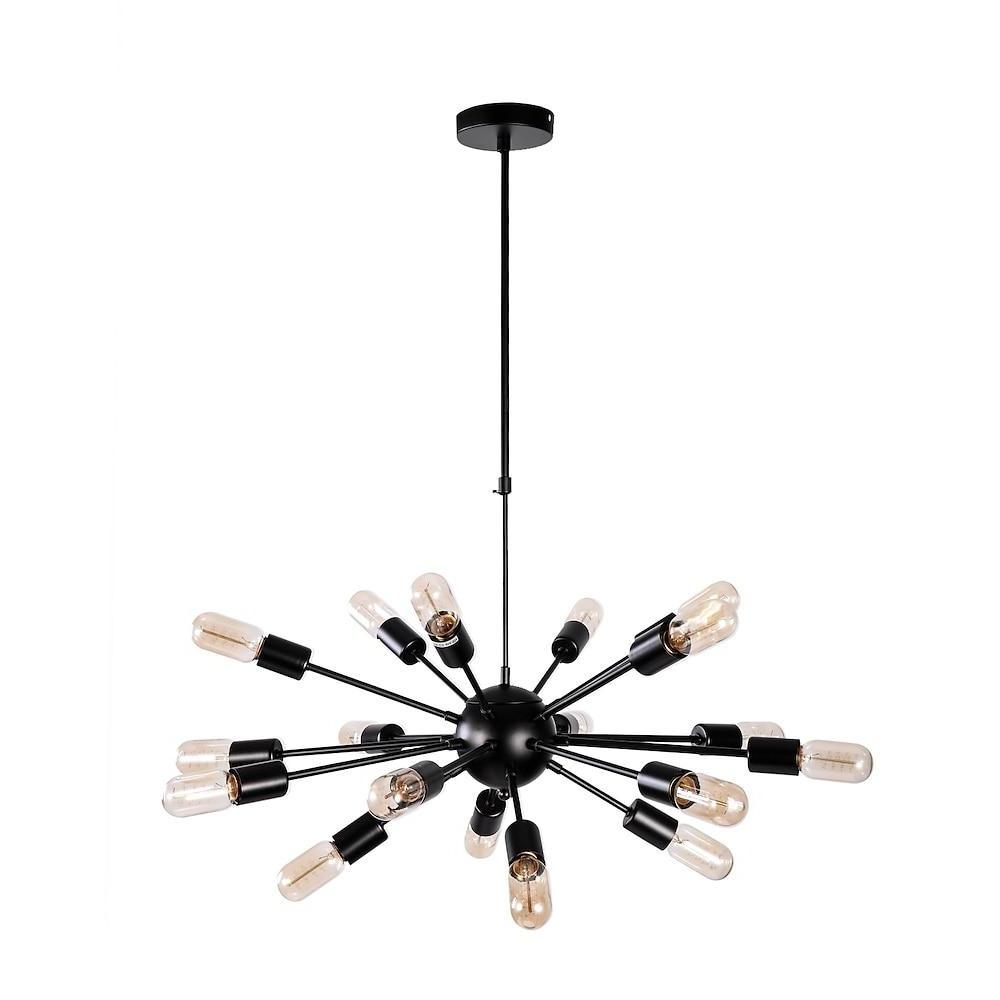 Cluster Sputnik Chandelier – Mid-Century 18-Bulb Design