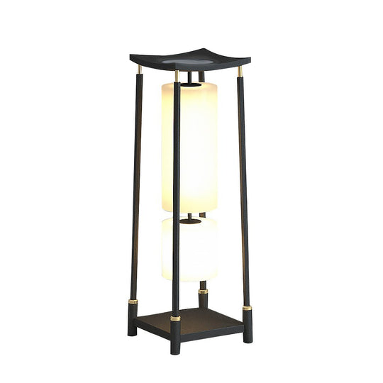 Asian-Inspired Solar Powered LED Outdoor Pathway Light