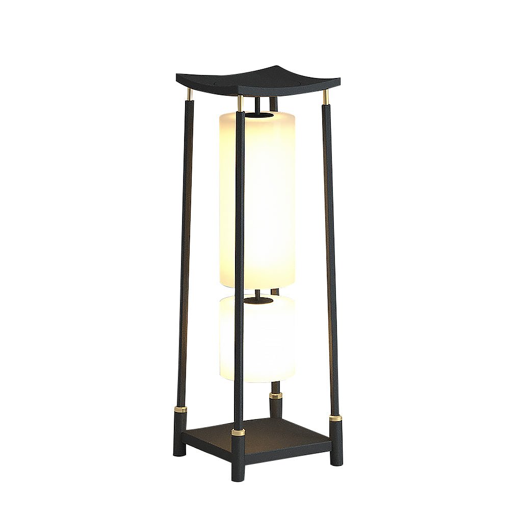 Asian-Inspired Solar Powered LED Outdoor Pathway Light