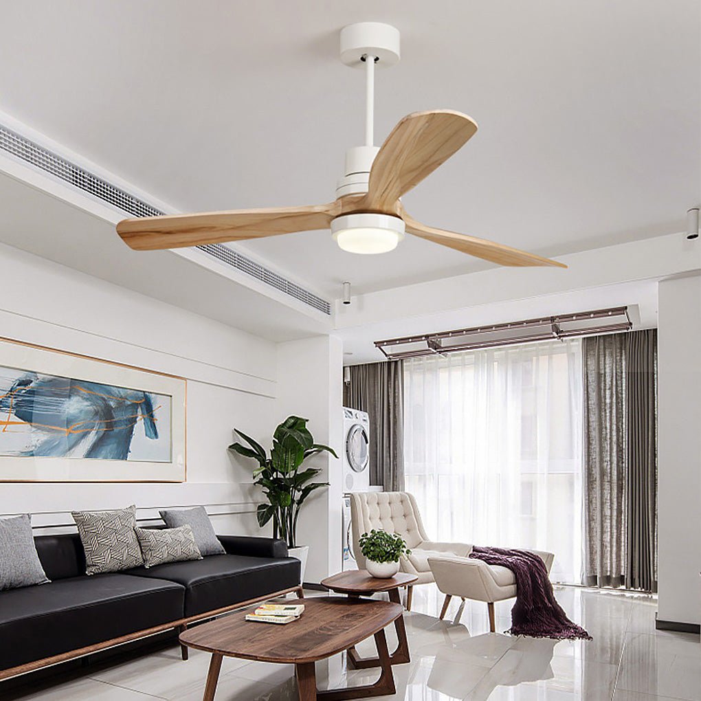 Intelligent Dimming LED Ceiling Fan Lamp with Remote and Frequency Conversion
