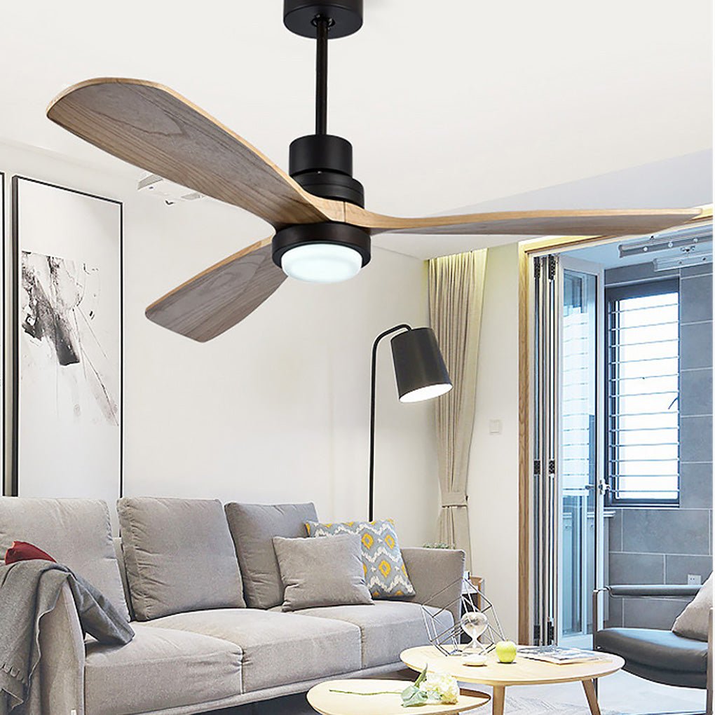 Intelligent Dimming LED Ceiling Fan Lamp with Remote and Frequency Conversion