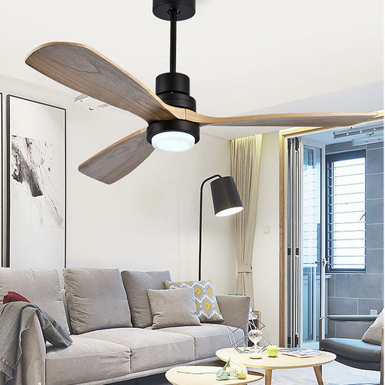 Intelligent Dimming LED Ceiling Fan Lamp with Remote and Frequency Conversion