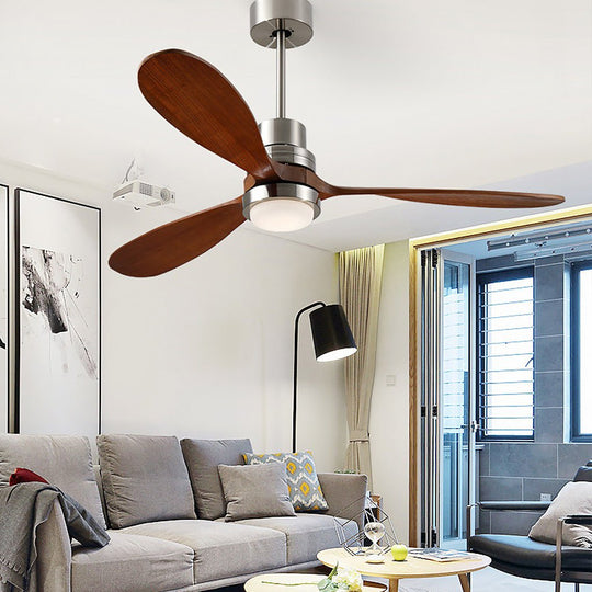 Intelligent Dimming LED Ceiling Fan Lamp with Remote and Frequency Conversion
