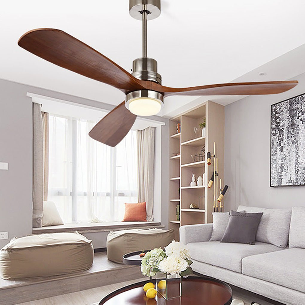 Intelligent Dimming LED Ceiling Fan Lamp with Remote and Frequency Conversion