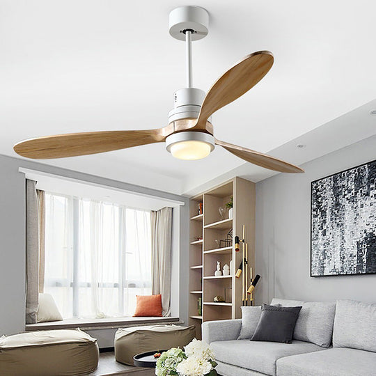 Intelligent Dimming LED Ceiling Fan Lamp with Remote and Frequency Conversion