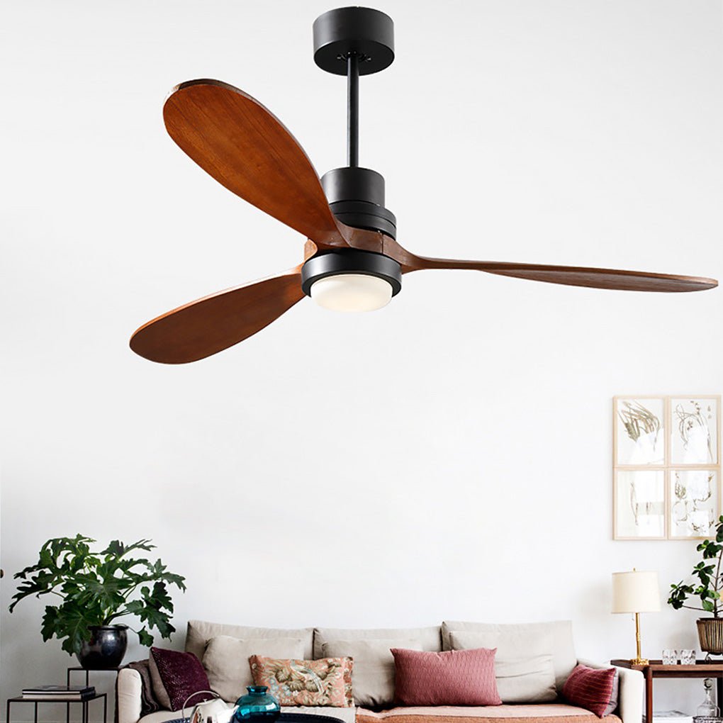 Intelligent Dimming LED Ceiling Fan Lamp with Remote and Frequency Conversion
