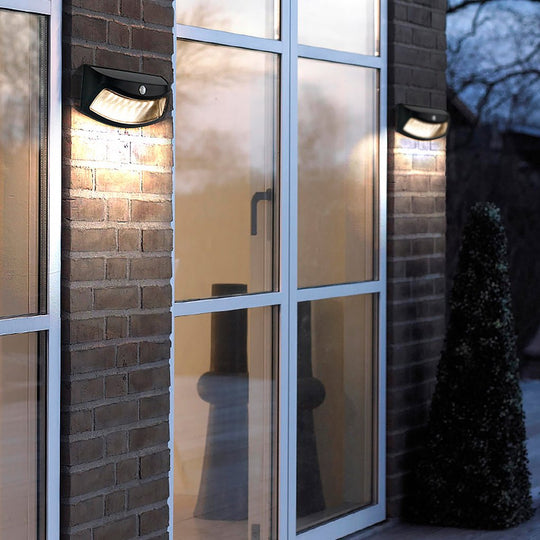 Intelligent Motion Sensor Solar Outdoor LED Wall Light