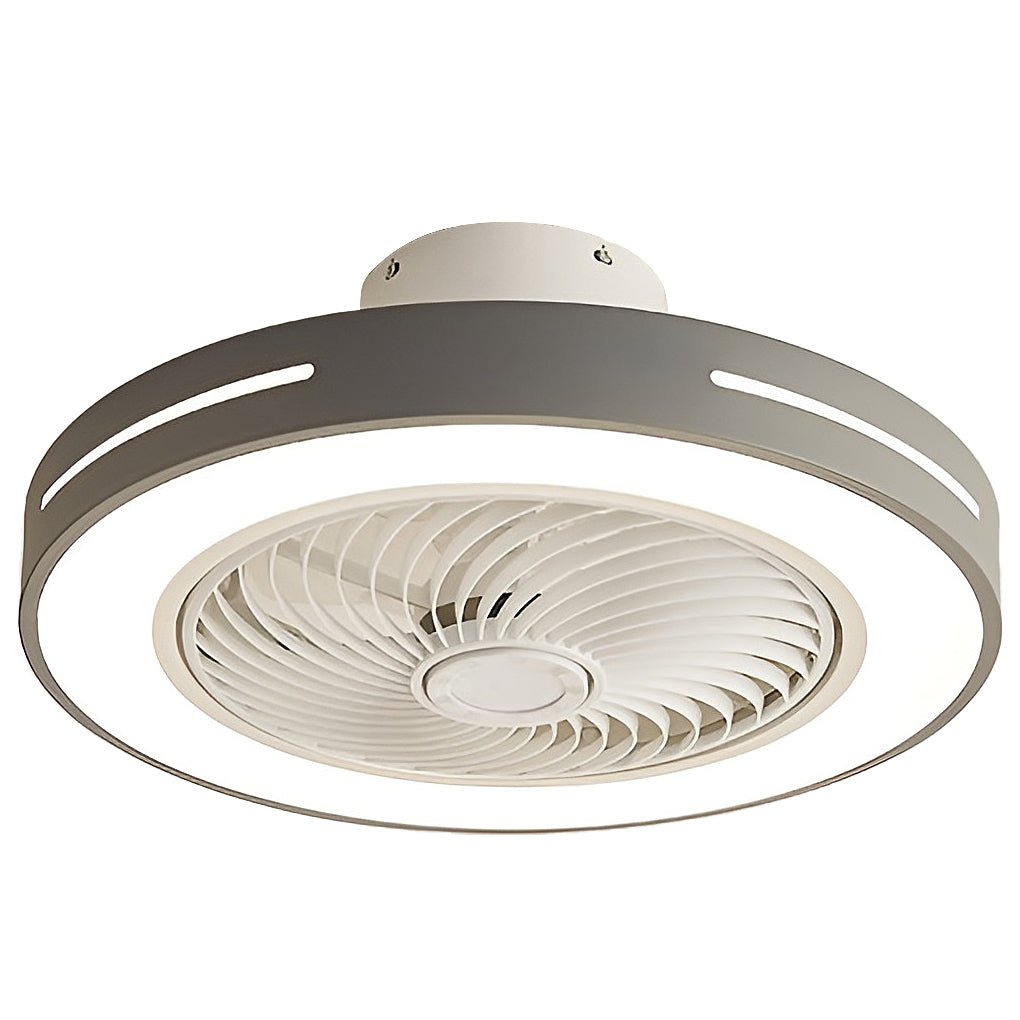 Inverter Intelligent Bladed Ceiling Fan with LED Light and Remote Control