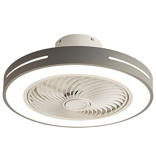 Inverter Intelligent Bladed Ceiling Fan with LED Light and Remote Control