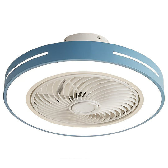 Inverter Intelligent Bladed Ceiling Fan with LED Light and Remote Control
