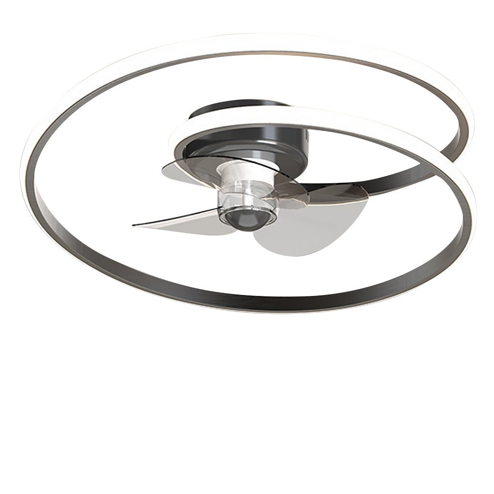 Inverter Stepless Dimming LED Ceiling Fan Light with Remote Control