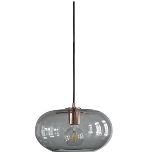 Elongated Globe Glass LED Nordic Pendant Light