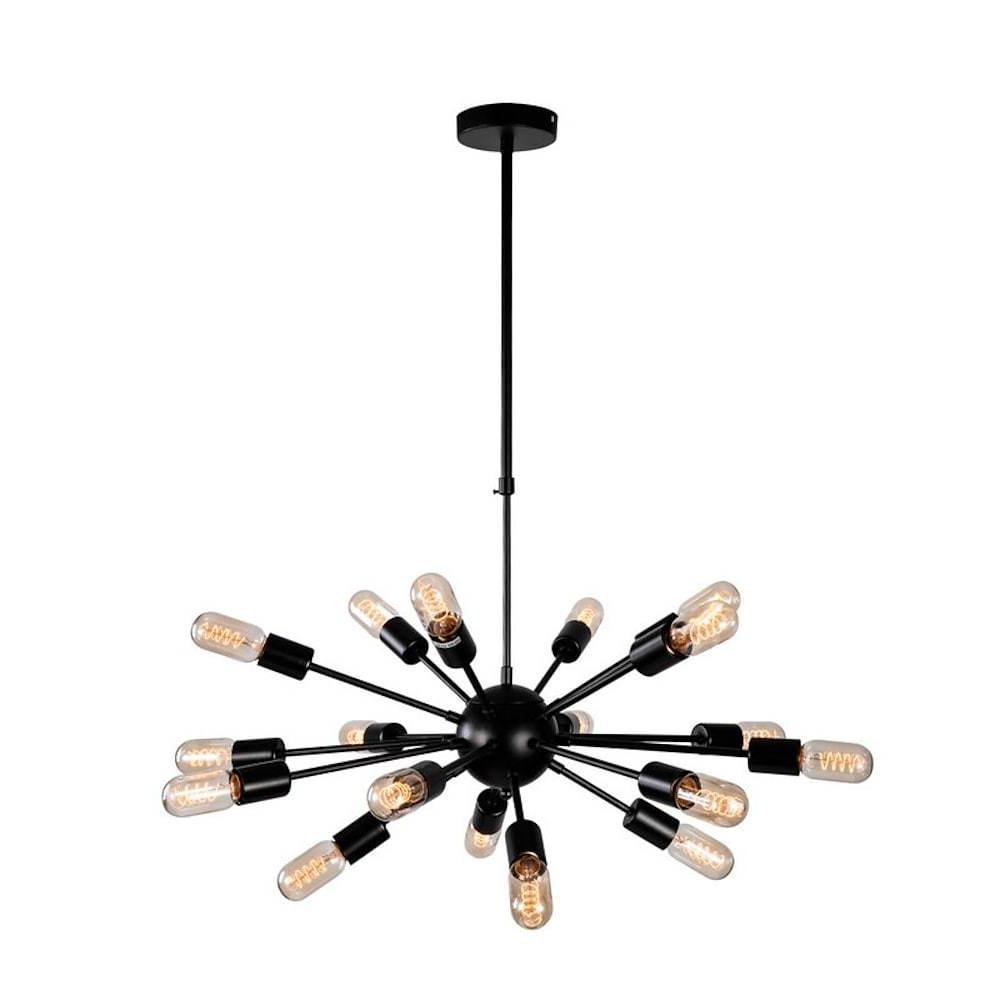 Cluster Sputnik Chandelier – Mid-Century 18-Bulb Design