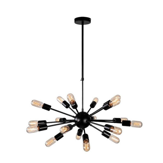 Cluster Sputnik Chandelier – Mid-Century 18-Bulb Design