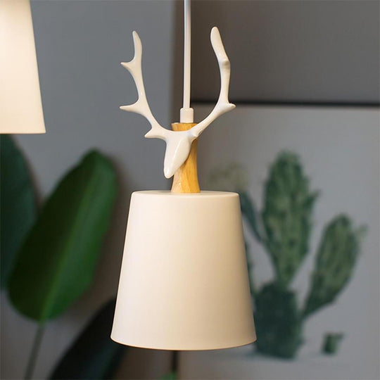 3 Light Antler Design LED Classic Chandelier Pendant Light Hanging Lamp