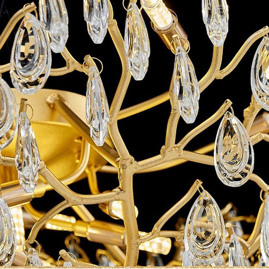 Firefly Sputnik LED Flush Mount Chandelier