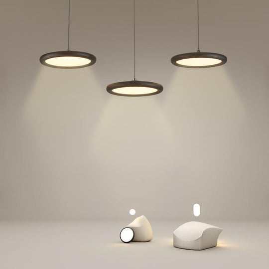 3-Piece Set Geometric Modern LED Pendant Light Fixtures