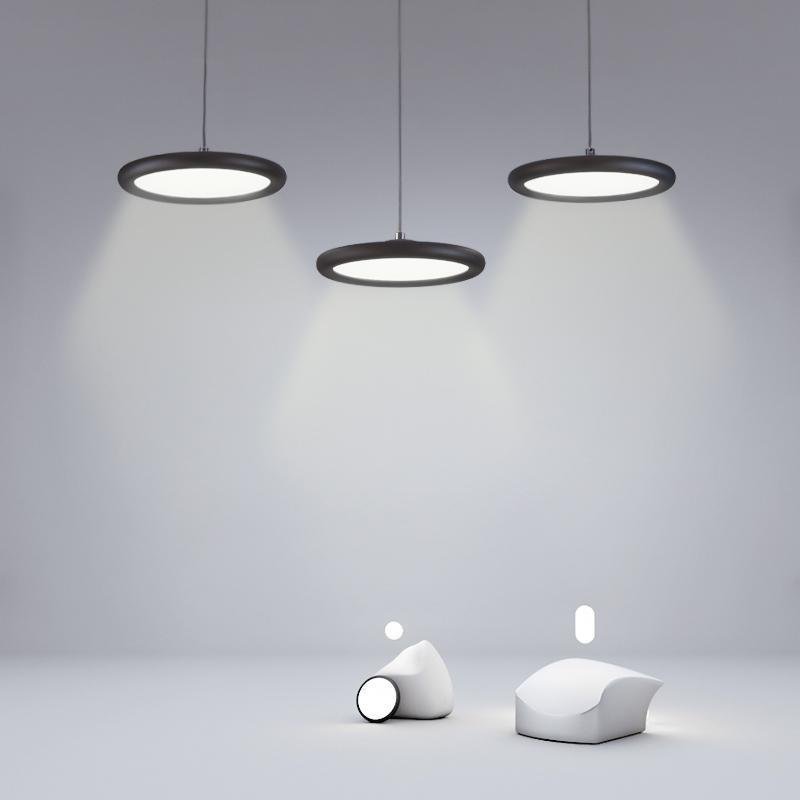 3-Piece Set Geometric Modern LED Pendant Light Fixtures