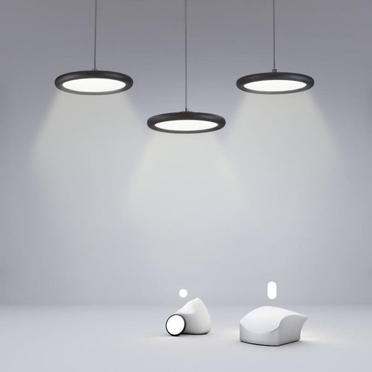 3-Piece Set Geometric Modern LED Pendant Light Fixtures