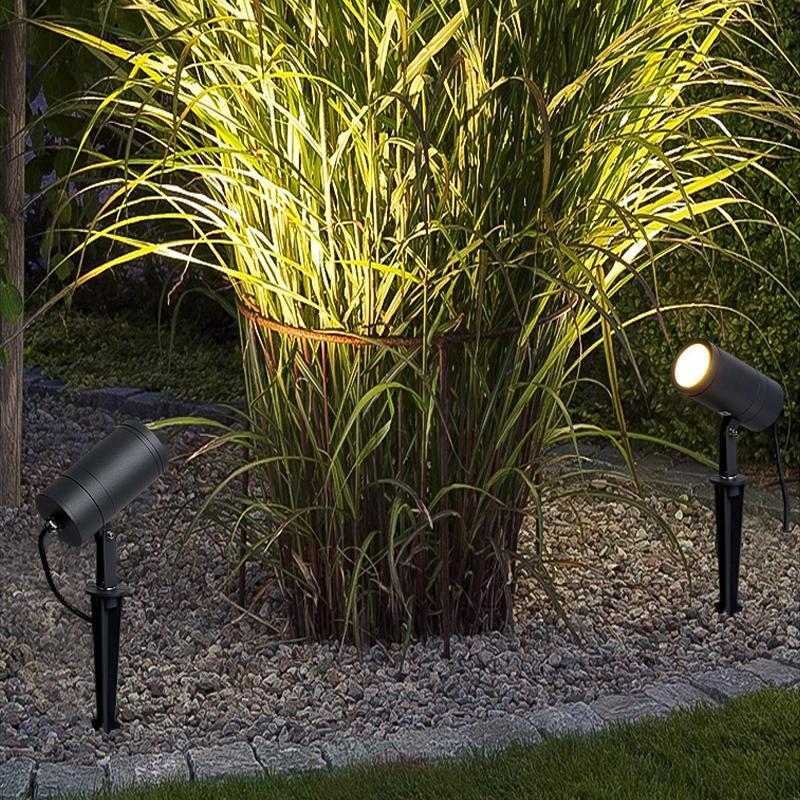 Adjustable Round LED Tree Spotlight Outdoor Waterproof