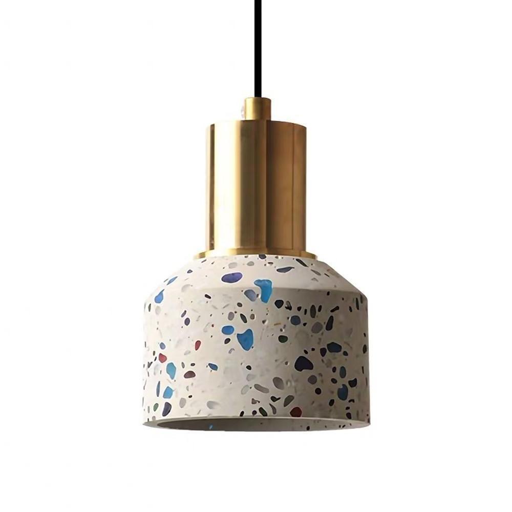 Industrial Round Metal Modern Pendant Light