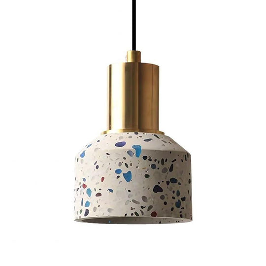 Industrial Round Metal Modern Pendant Light