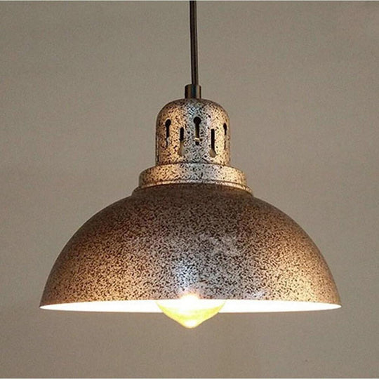 Semi Spherical Metal LED Vintage Pendant Lighting Island Light