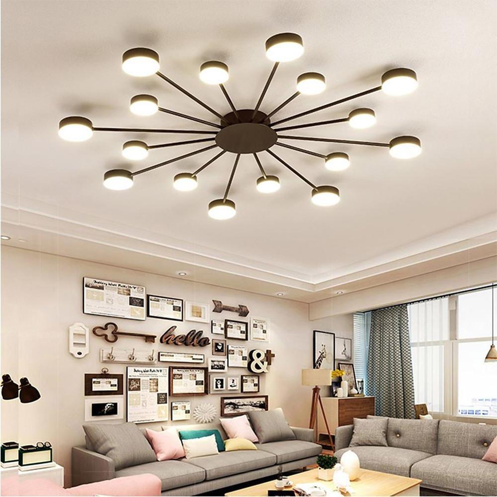 Cluster Flush Mount LED Ceiling Light – Kitchen and Living Room Fixture