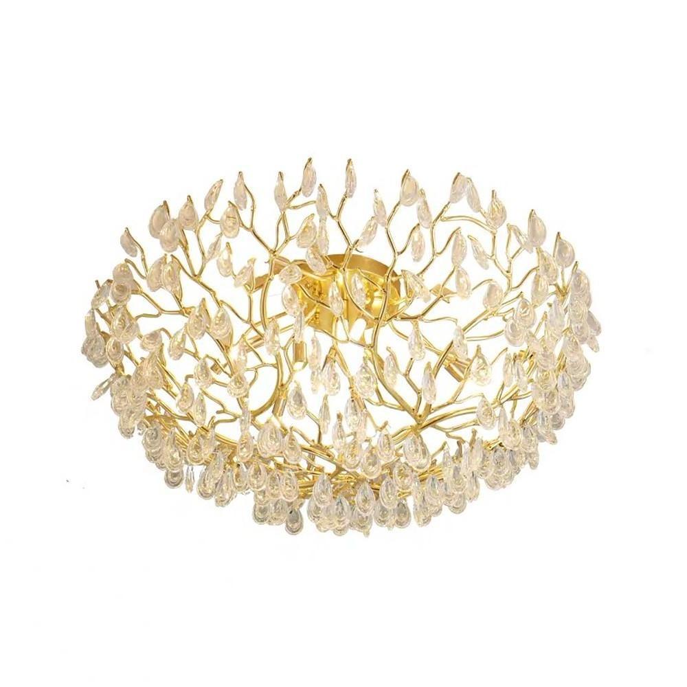Firefly Sputnik LED Flush Mount Chandelier
