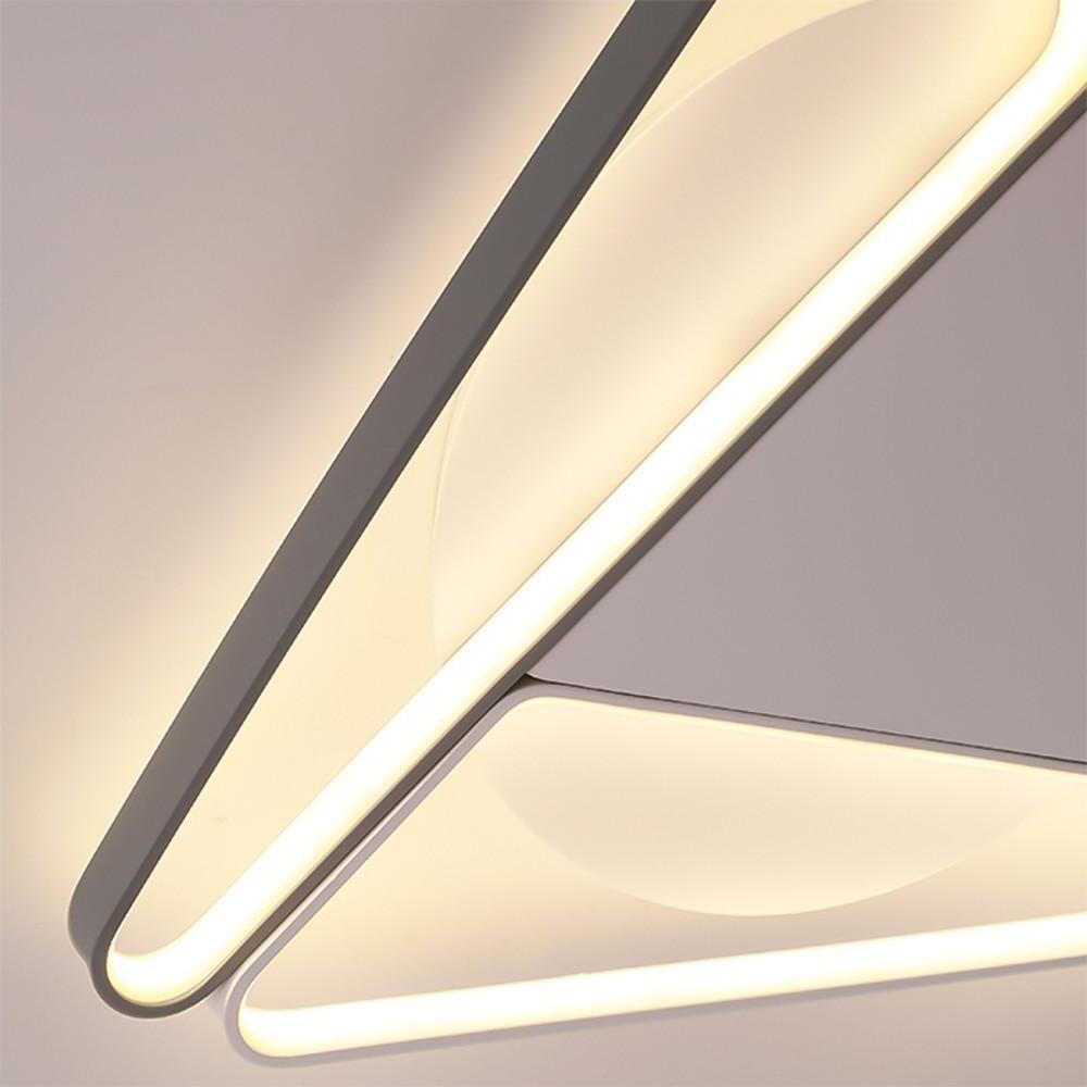 Geometric Design Modern LED Flush Mount Ceiling Light