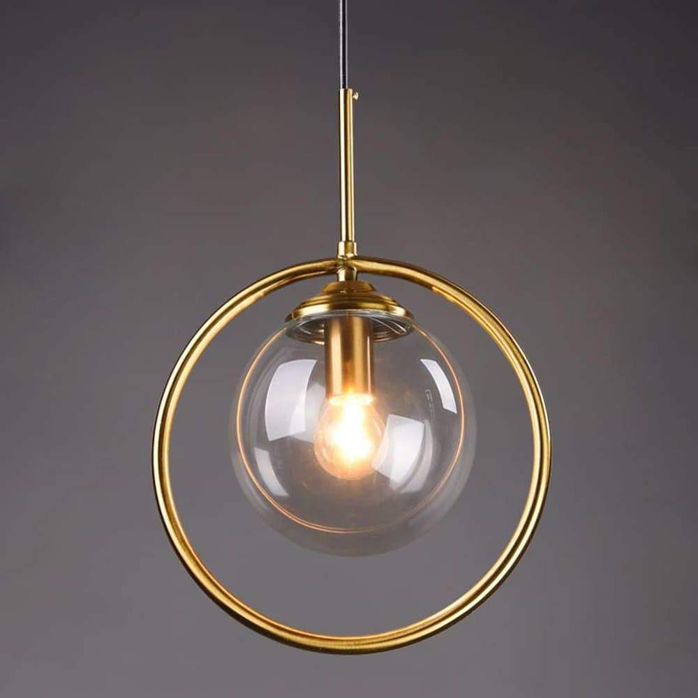 LED Bedside Industrial Nordic Glass Pendant Light