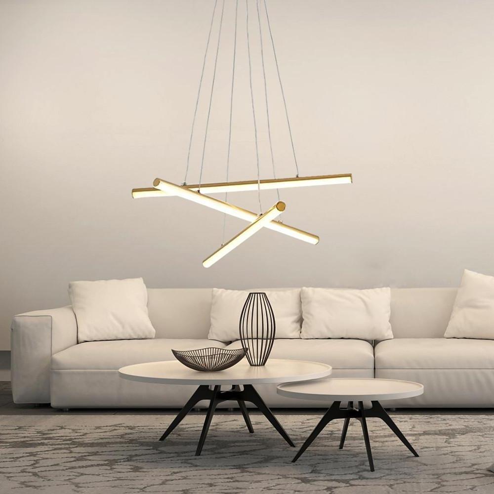3 Piece LED Bar Lights Modern Chandelier Hanging Lamp