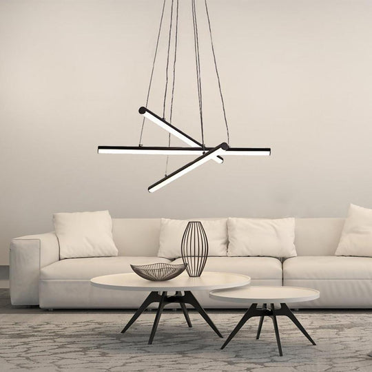 3 Piece LED Bar Lights Modern Chandelier Hanging Lamp
