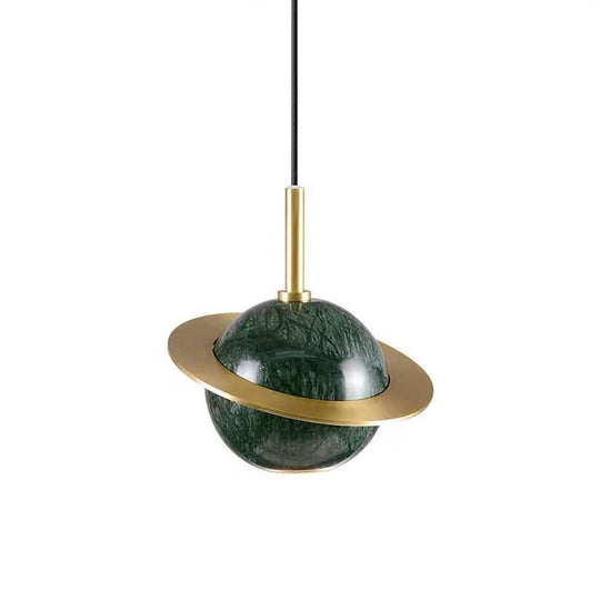 Planet Shaped Globe LED Modern Pendant Light