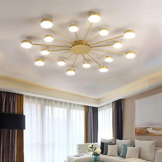 Cluster Flush Mount LED Ceiling Light – Kitchen and Living Room Fixture