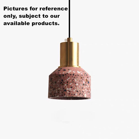 Industrial Round Metal Modern Pendant Light