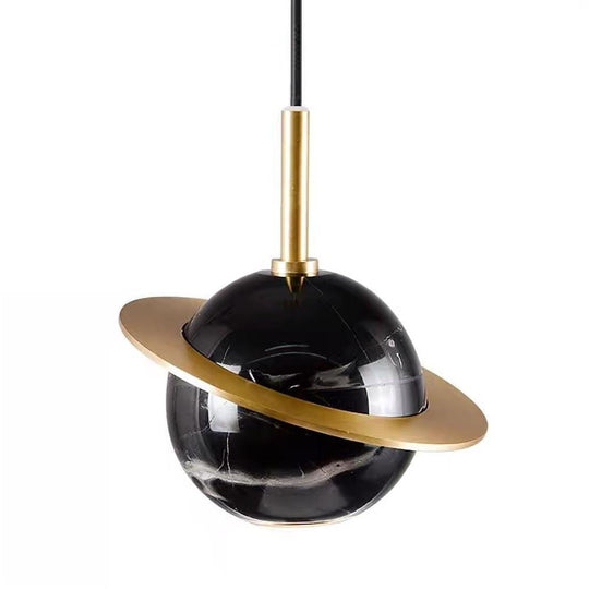 Planet Shaped Globe LED Modern Pendant Light